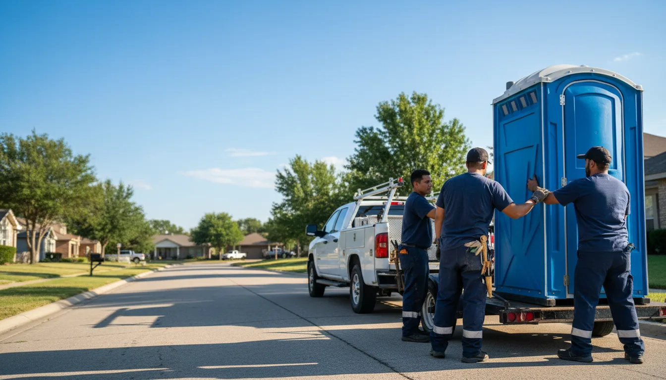Portable Toilet Rental in Caddo, OK near me